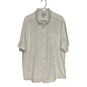 Southern Tide Button Down Shirt Men’s XXL White